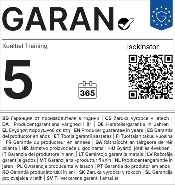 5 Jahre Garantie