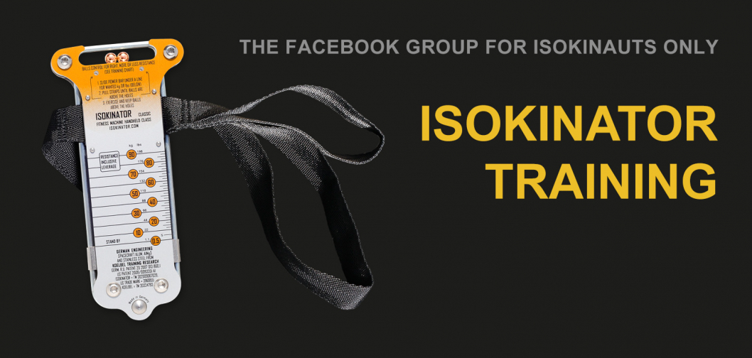 Isokinator Facebook Gruppe für Mitglieder Isokinator Facebook Gruppe für Mitglieder