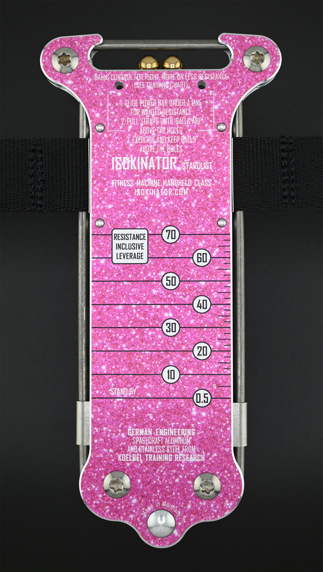 Isokinator Stardust von vorne Isokinator Stardust von vorne